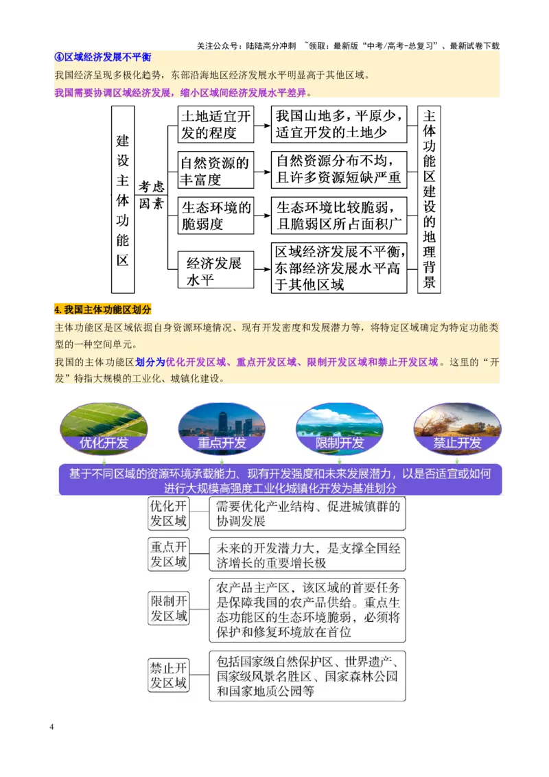 《第31讲中国国家发展战略举例（讲义）（学生版）_07-地理-高考总复习_一轮复习_2025年_2025年高考地理一轮复习讲义+练习+课件（新教材新高考）》第4页预览