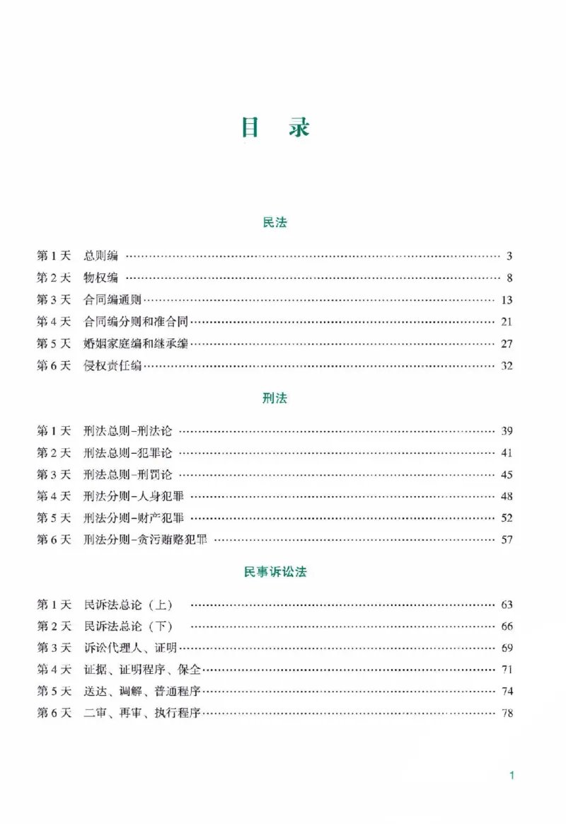 《2026众合客观考前带背_2026法考客观_众-H_1126众合法考考前带背（全）》第4页预览