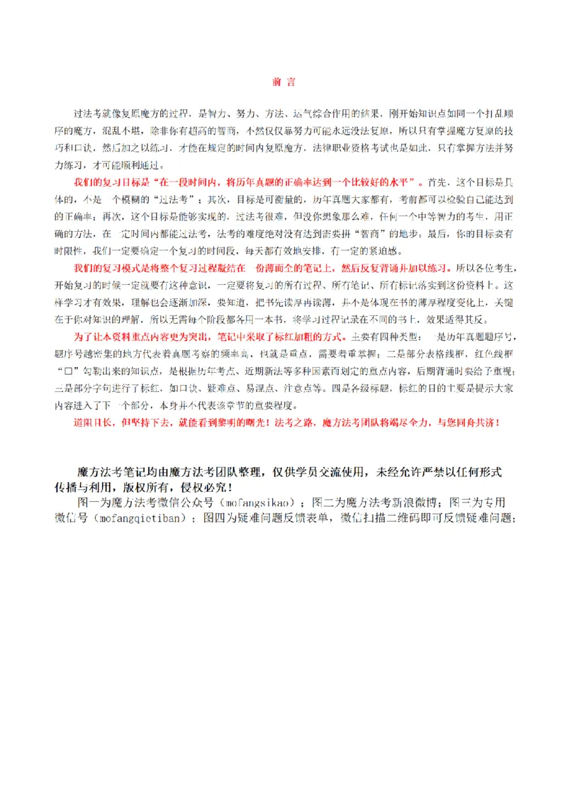 《2026魔方法考：知产笔记_2026法考客观_其他_2026魔方法考笔记合集》第1页预览