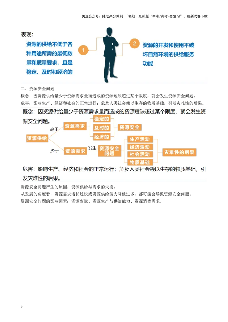 《第38讲资源安全与国家安全（讲义）（原卷版）_07-地理-高考总复习_一轮复习_2024年_2024年高考地理一轮复习讲练测（课件+讲义+练习）（新高考）_讲义+练习》第3页预览