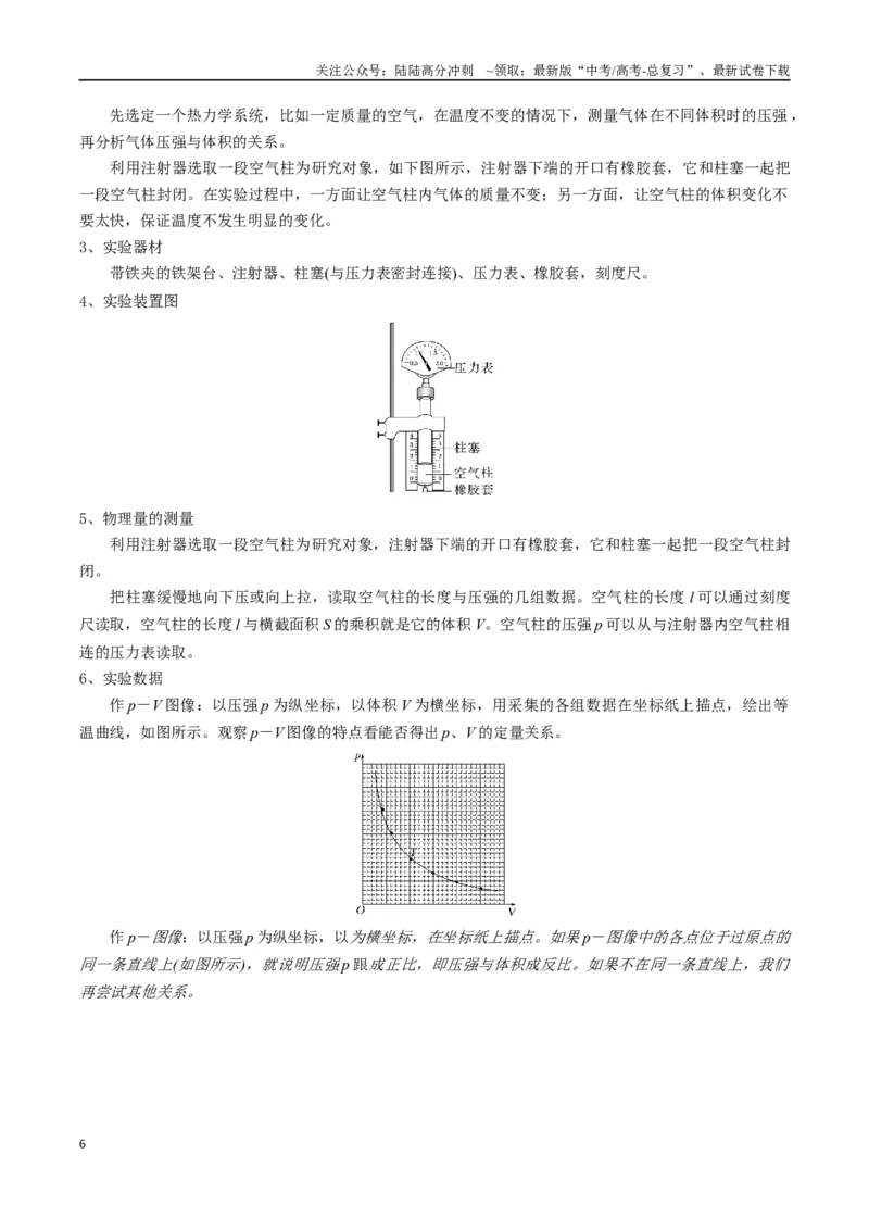 《专题20光学、热学实验（教师版）_04-物理-高考总复习_一轮复习_2025年_2025年高考物理一轮复习知识清单（全国通用）》第6页预览