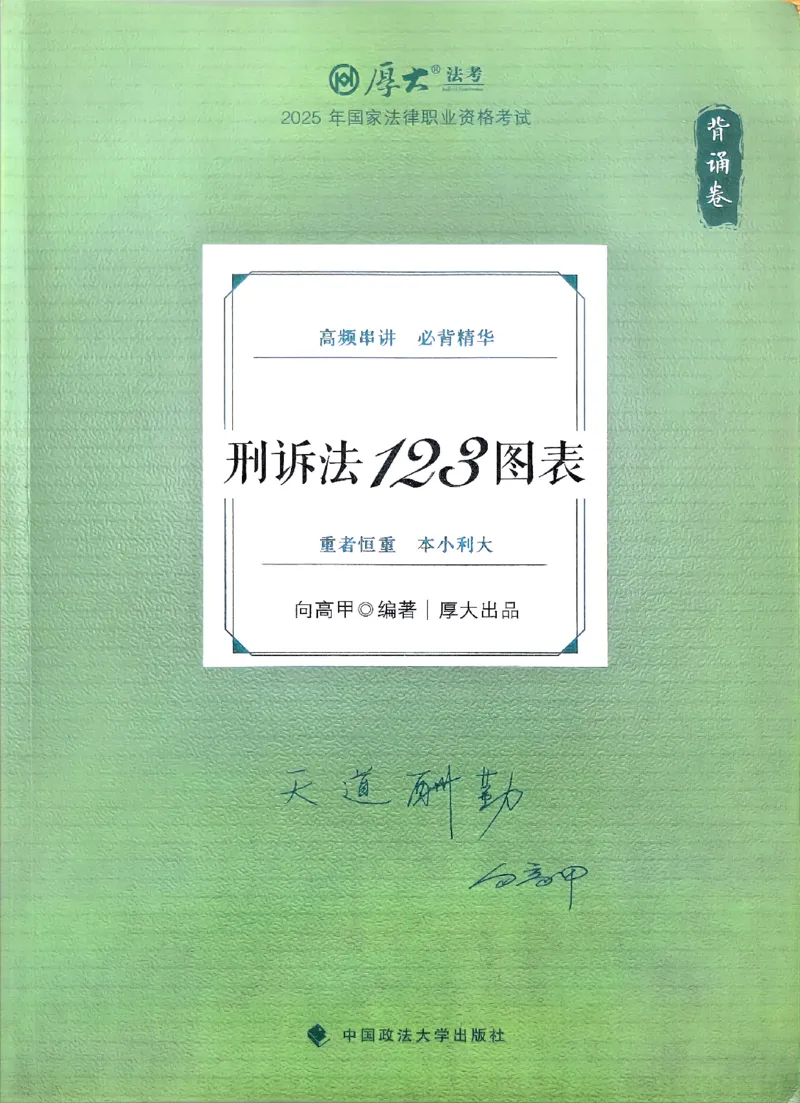 《2025向高甲-刑诉法123图表背诵卷(OCR)_2026法考客观_厚-D_2025HD背诵卷119必背》第1页预览
