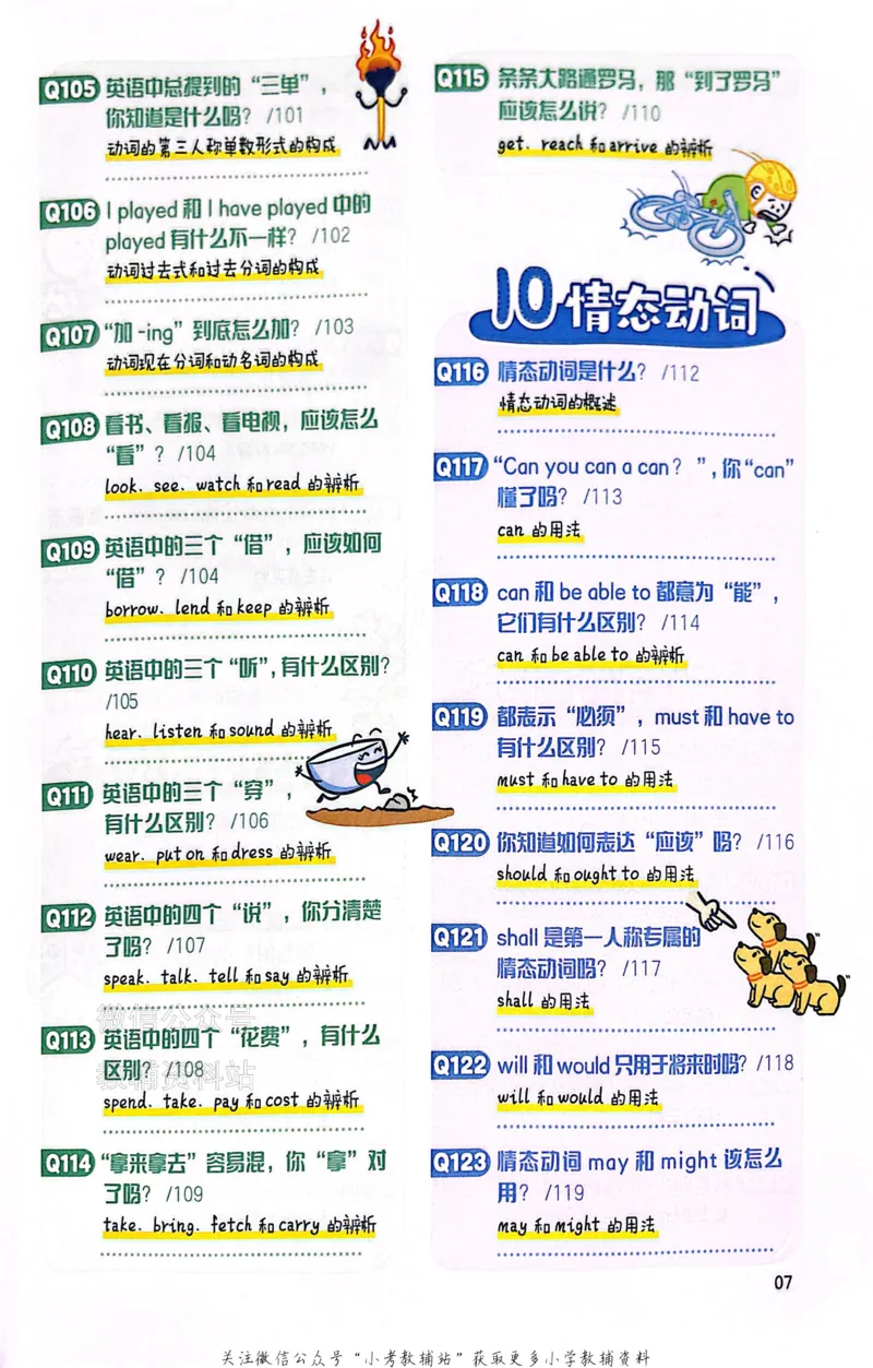 《漫画200问-小初语法提前学_小初高学习资料合集（每天更新）_漫画200问-小初语法提前学》第9页预览