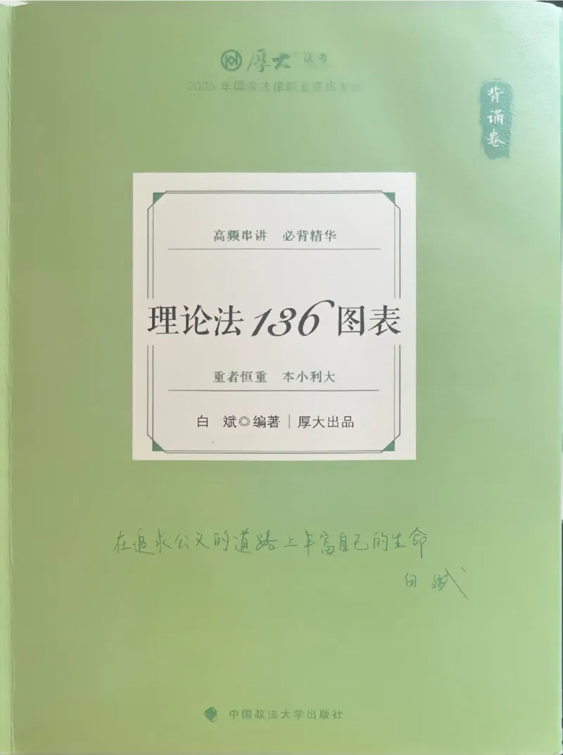 《2025白斌-理论法136图表背诵卷(OCR)_2026法考客观_厚-D_2025HD背诵卷119必背》第1页预览