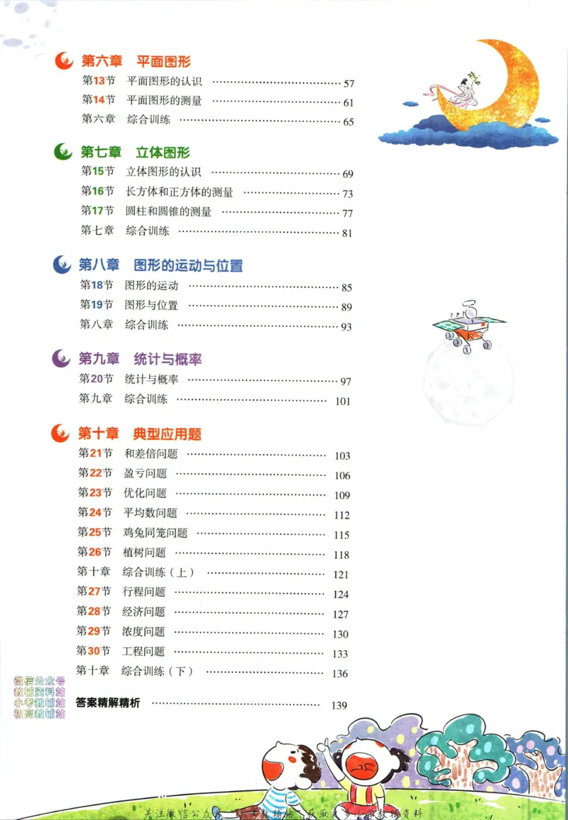 《王朝霞新颖题集锦月亮版数学_小初高学习资料合集（每天更新）_王朝霞大合集_王朝霞新颖题集锦（语文+数学）》第7页预览