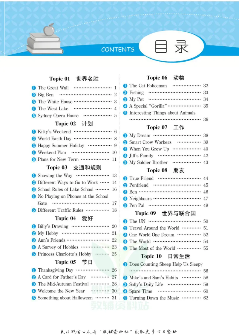 《英语阅读小达人六年级_小初高学习资料合集（每天更新）_小学英语学习资料大合集_英语阅读小达人提优训练100篇》第4页预览