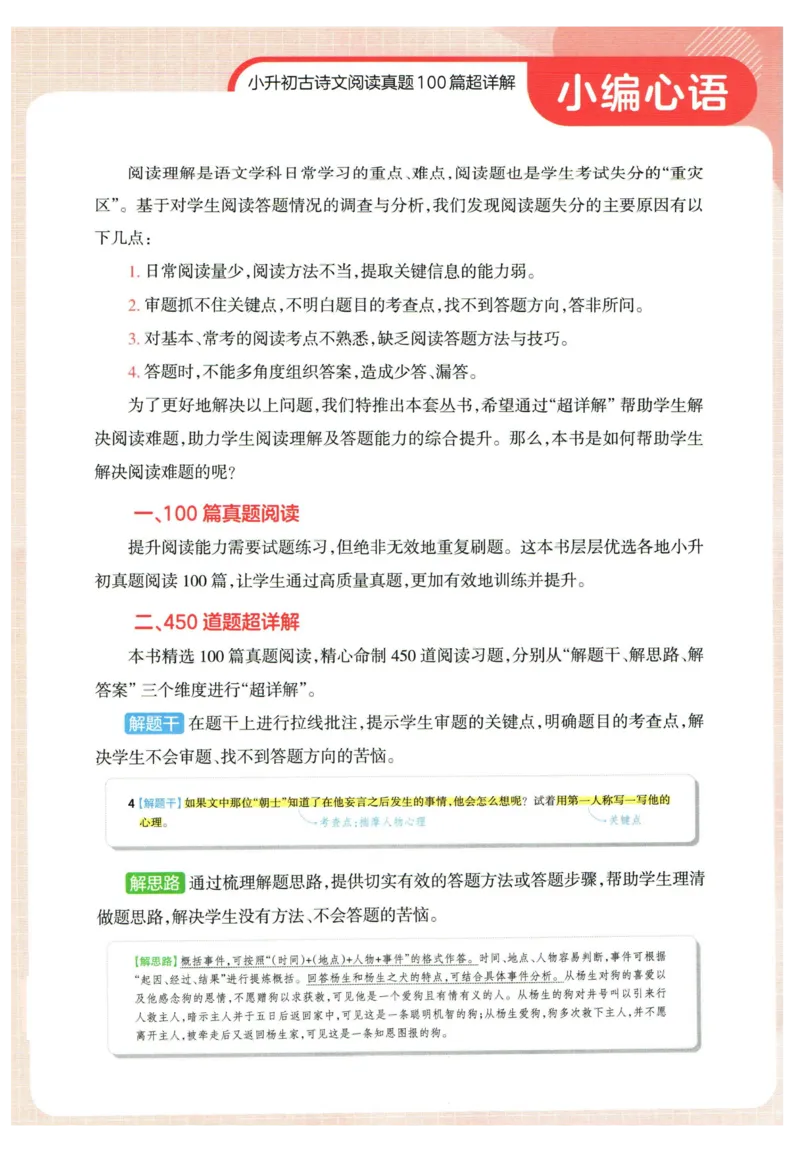 《王朝霞小升初古诗文阅读真题100篇_小初高学习资料合集（每天更新）_2027版王朝霞《小升初古诗文阅读100篇超详解》》第2页预览