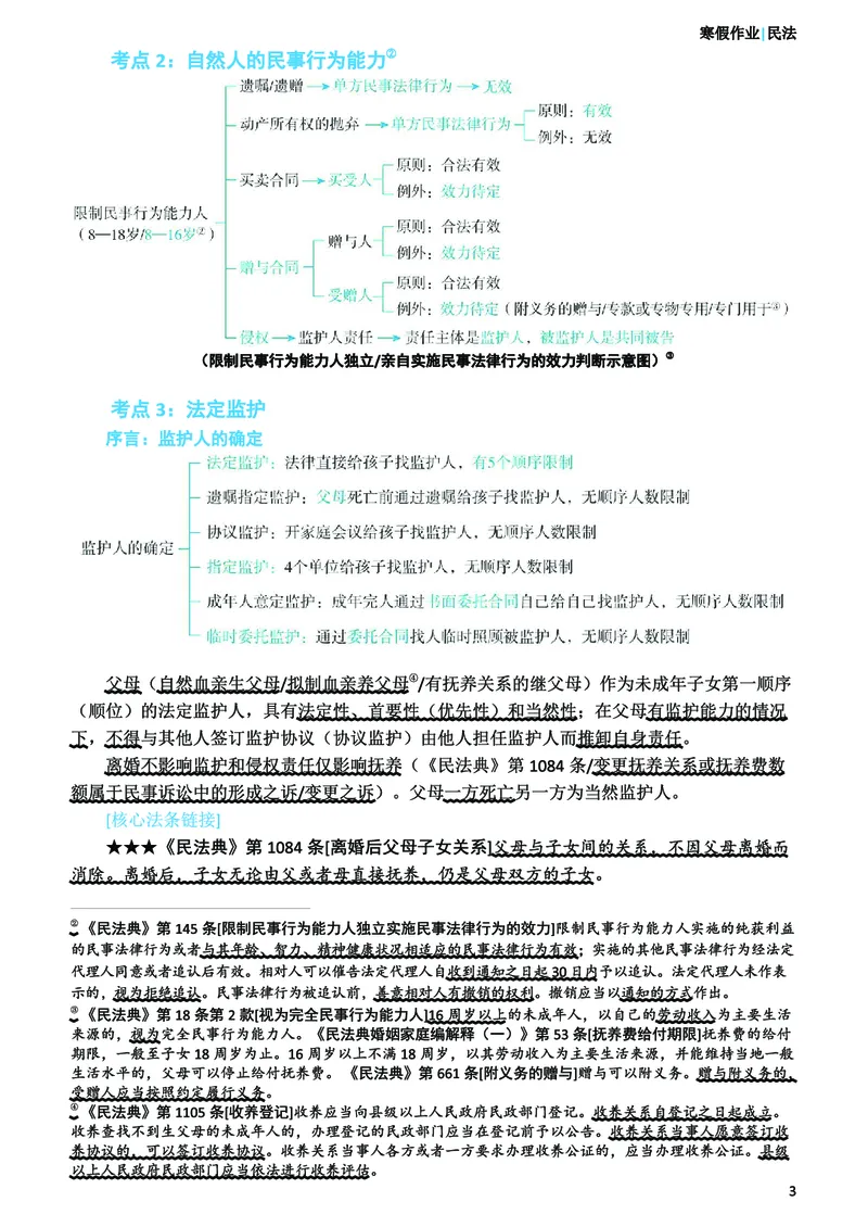 《2026年法考民刑寒假作业-民法_2026法考客观_众-H_26民刑寒假作业计划表+试题+答案》第5页预览