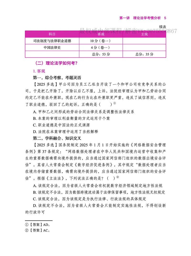 《2026理论法胡震客观题私塾讲义_2026法考客观_名师私塾_26理论法胡震客观全程班》第7页预览