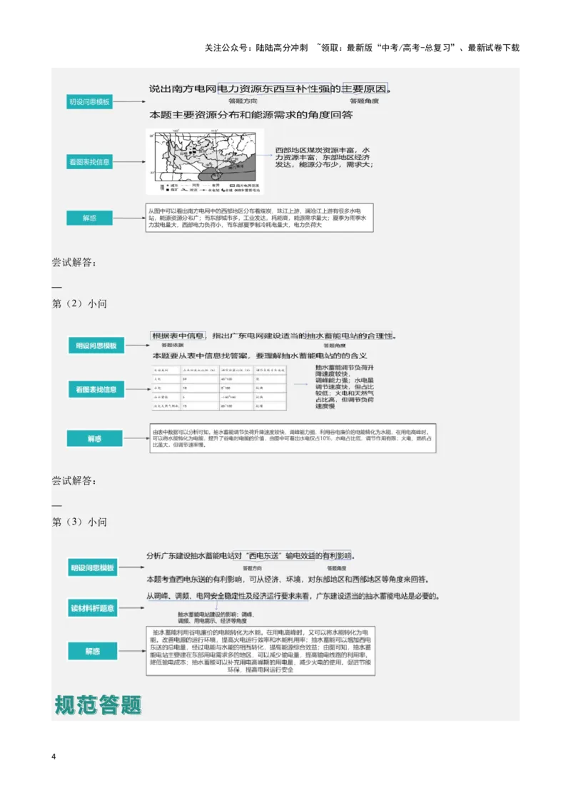 《题型10区域发展（答题模版）（解析版）_07-地理-高考总复习_专项复习_2024年_2024年高考地理答题技巧与模板构建》第4页预览