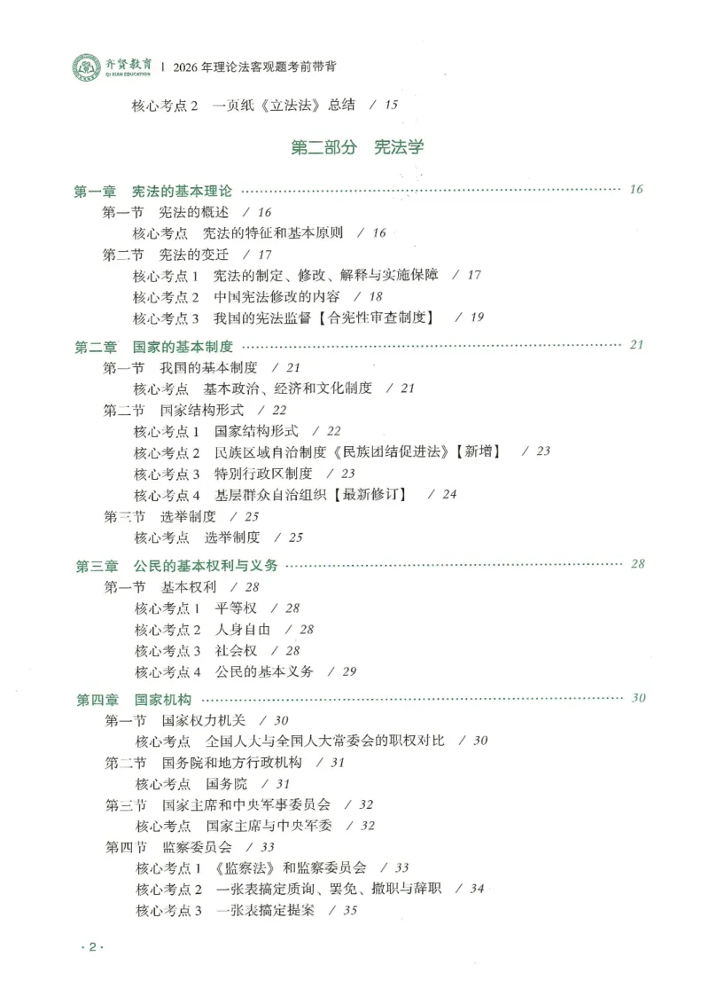 《2026QX客观考前带背理论法-陈璐琼_2026法考客观_齐--X_042026QX法考考前带背》第3页预览