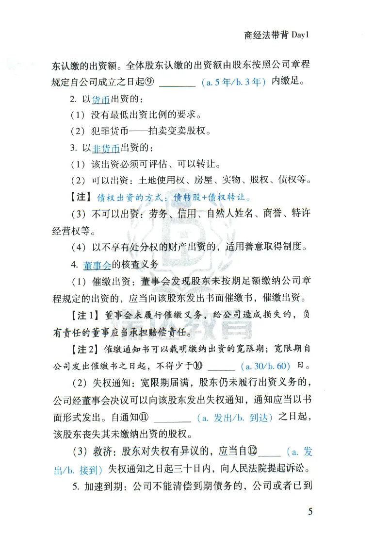 《2026速记宝典--商经法_2026法考客观_瑞-D_7速记宝典》第7页预览