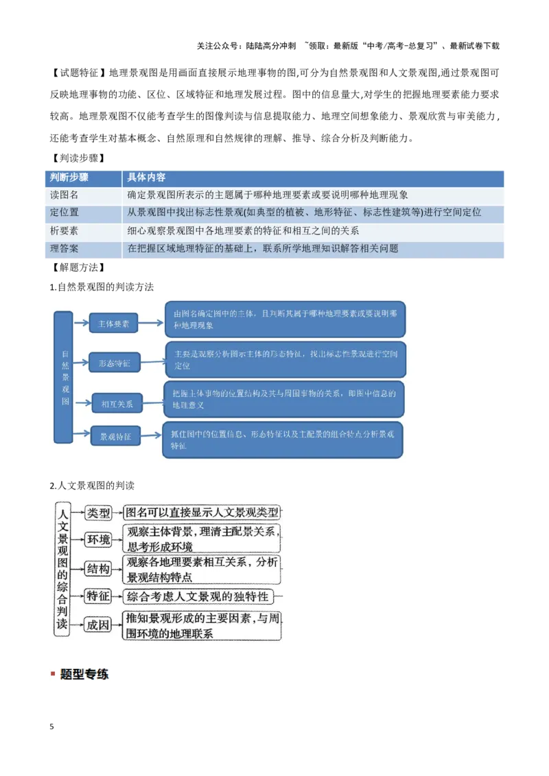 《题型03常见选择题问法与技巧解读（教师版）_07-地理-高考总复习_专项复习_2025年_2025年高考地理重难点讲义专练（西北四省专用）》第5页预览