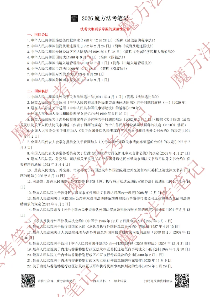 《标清有水印版2026魔方法考：三国法笔记2026.5.29_2026法考客观_其他_26年魔方10科法考笔记》第4页预览