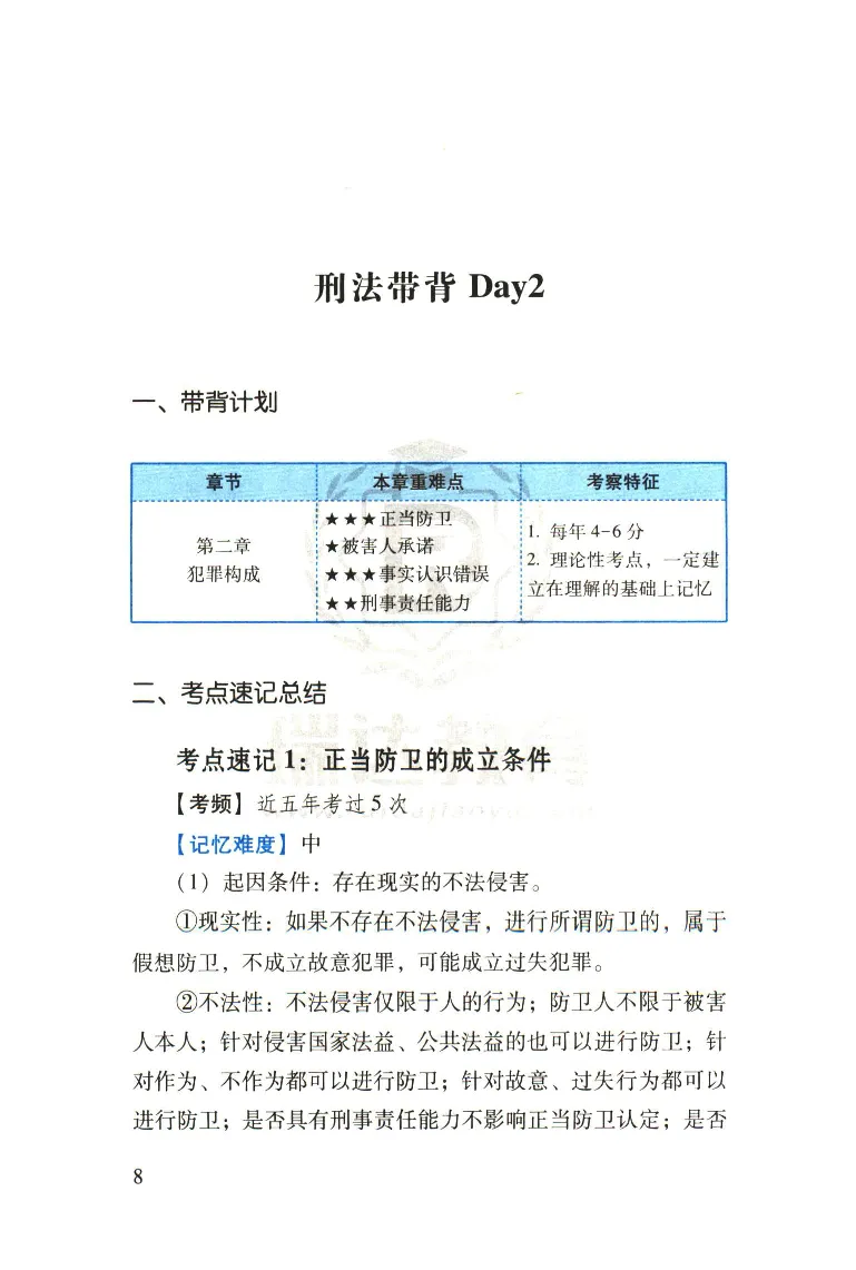 《2026速记宝典--刑法_2026法考客观_瑞-D_7速记宝典》第10页预览
