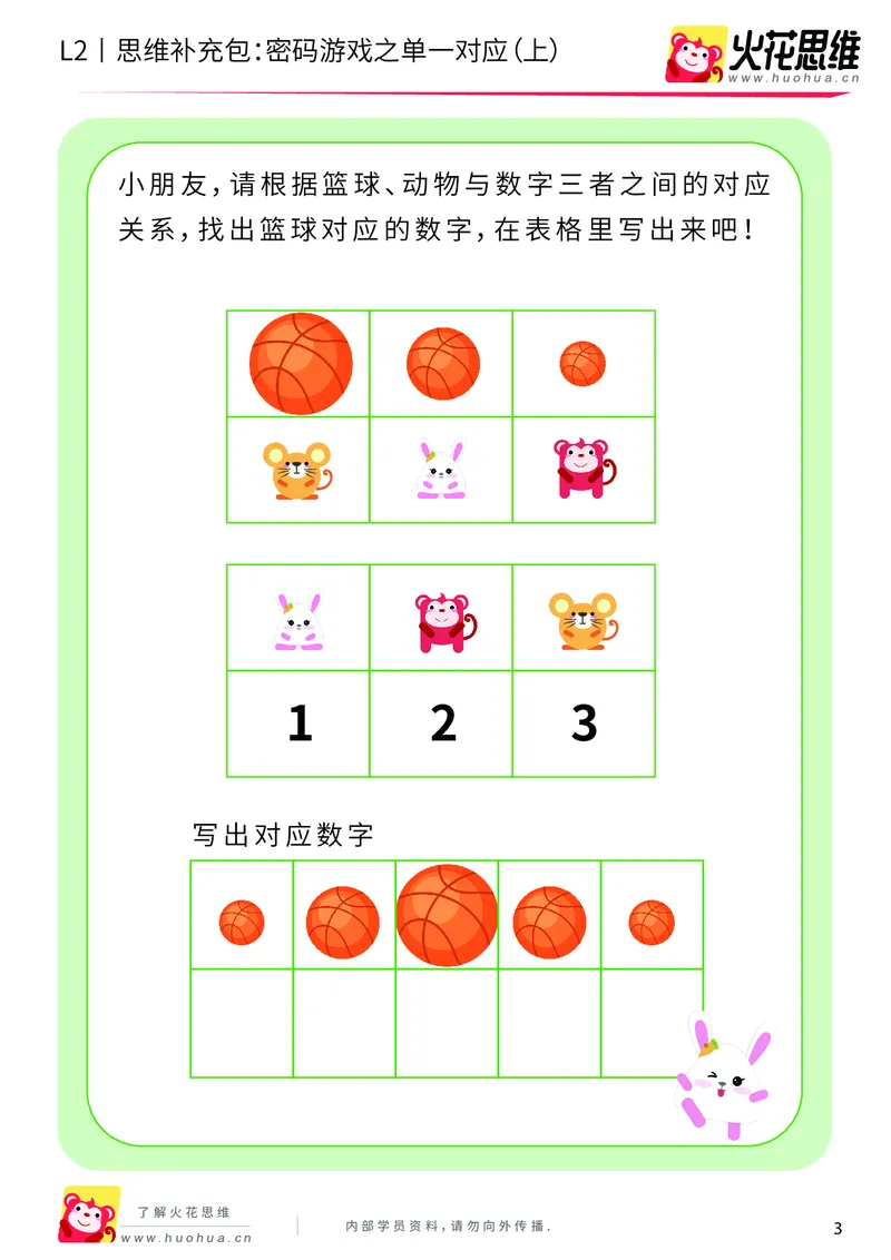 《第5专题_对应游戏_密码游戏之单一对应（上）_提高挑战包_201908301959291_（G1450)火花思维幼小衔接及L1-L5_L2完结_L2完结AI40课_05补充资料_05对应游戏》第3页预览