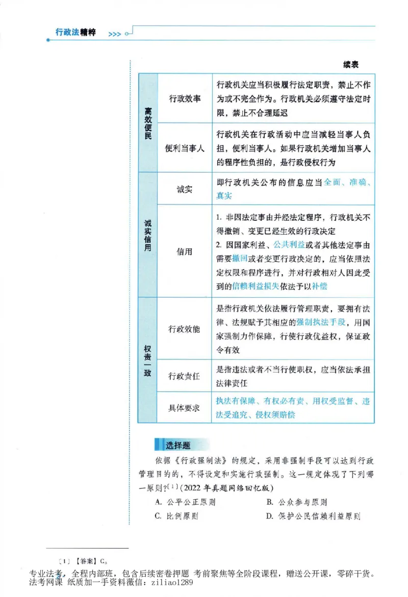 《客观精粹-行政法-徐金桂_2026法考客观_瑞-D_8精粹（背诵）》第9页预览