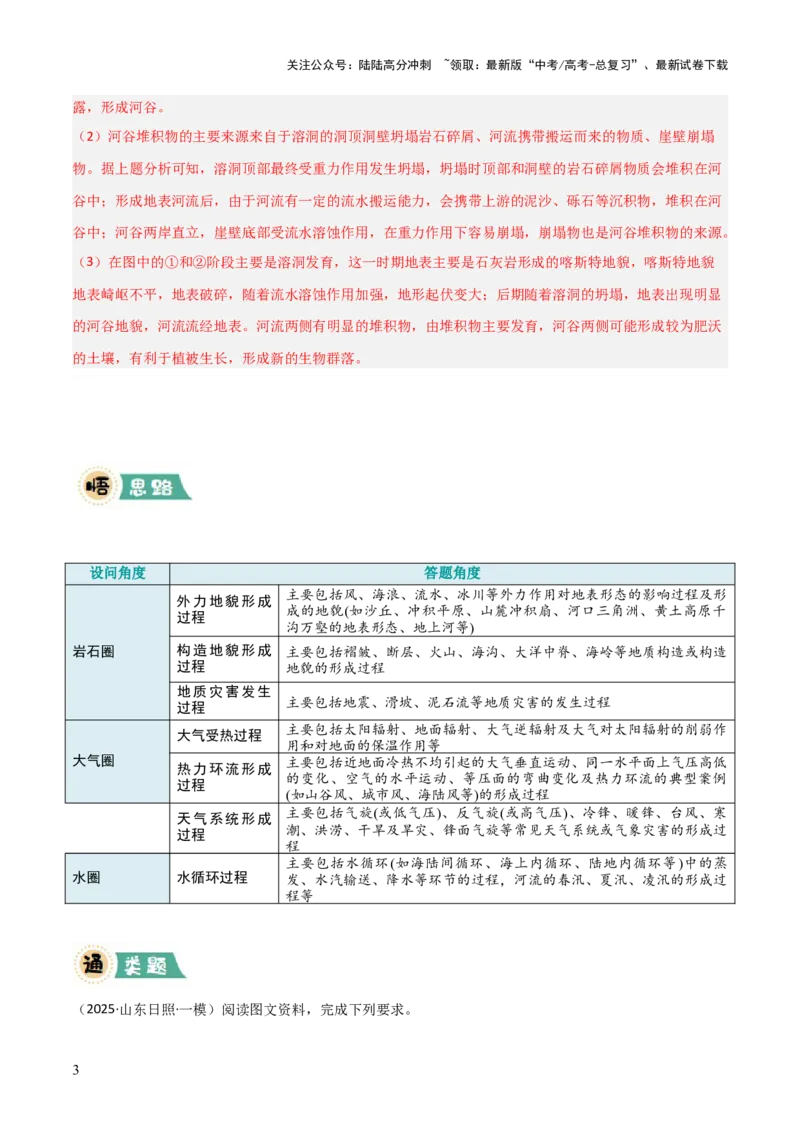 《题型07地理过程类（解析版）_07-地理-高考总复习_三轮冲刺_大题精做冲刺2025年高考地理大题突破+限时集训（新高考通用）》第3页预览
