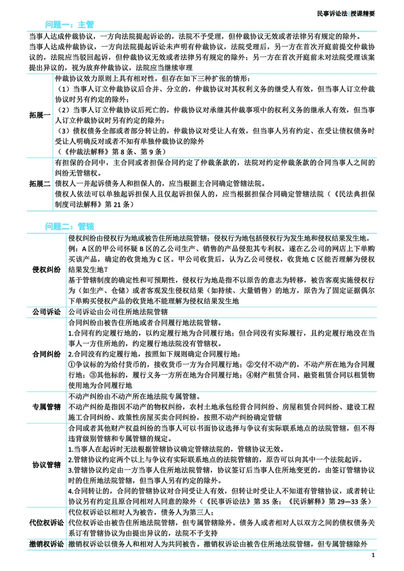 《2026年主观题考前聚焦讲义-民事诉讼法-戴鹏_2026法考主观_ZH_18.26ZH主观考前聚焦》第2页预览