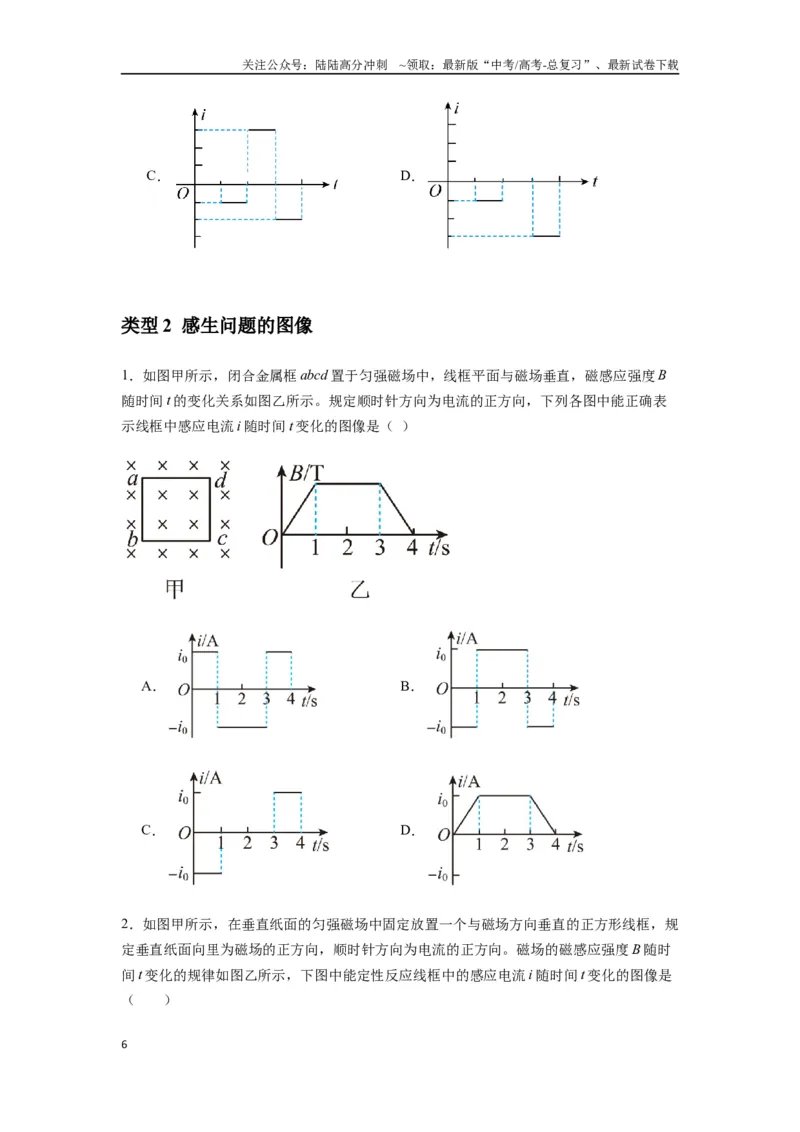 《专题28电磁感应综合问题（学生版）_04-物理-高考总复习_专项复习_2025年_2025年高考物理热点题型归类》第6页预览