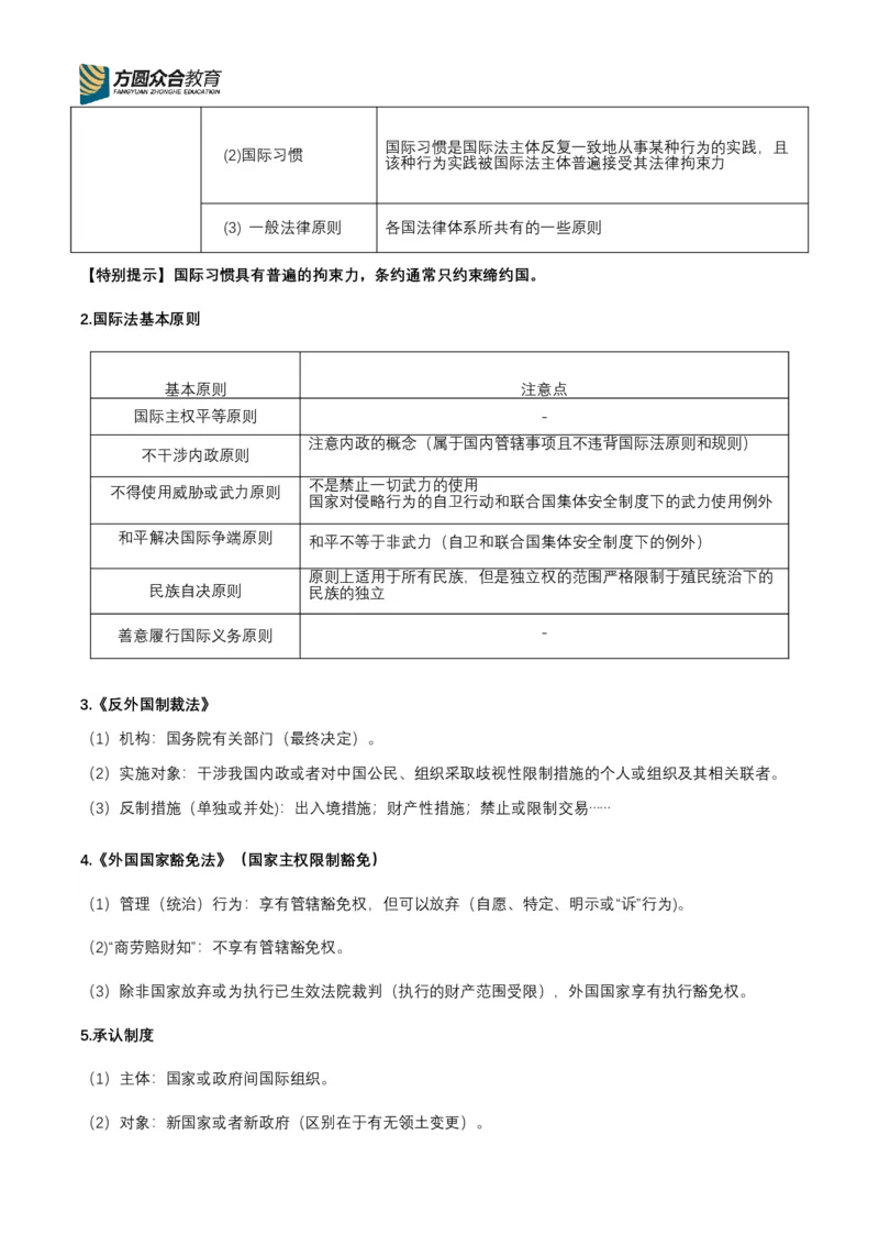 《专辅版2026年精讲卷每日计划-三国法（完结，共9天）_2026法考客观_众-H_2026ZH法考专题讲座精讲卷8科合集视频+讲义+每日计划+打卡表_三国法每日计划+打卡表》第3页预览