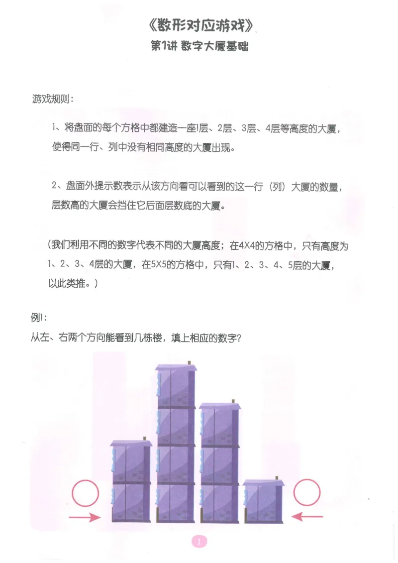 《随堂操作卡数形对应游戏_（G1450)火花思维幼小衔接及L1-L5_L5(七大专题完结)_第02专题《数形对应游戏》》第2页预览
