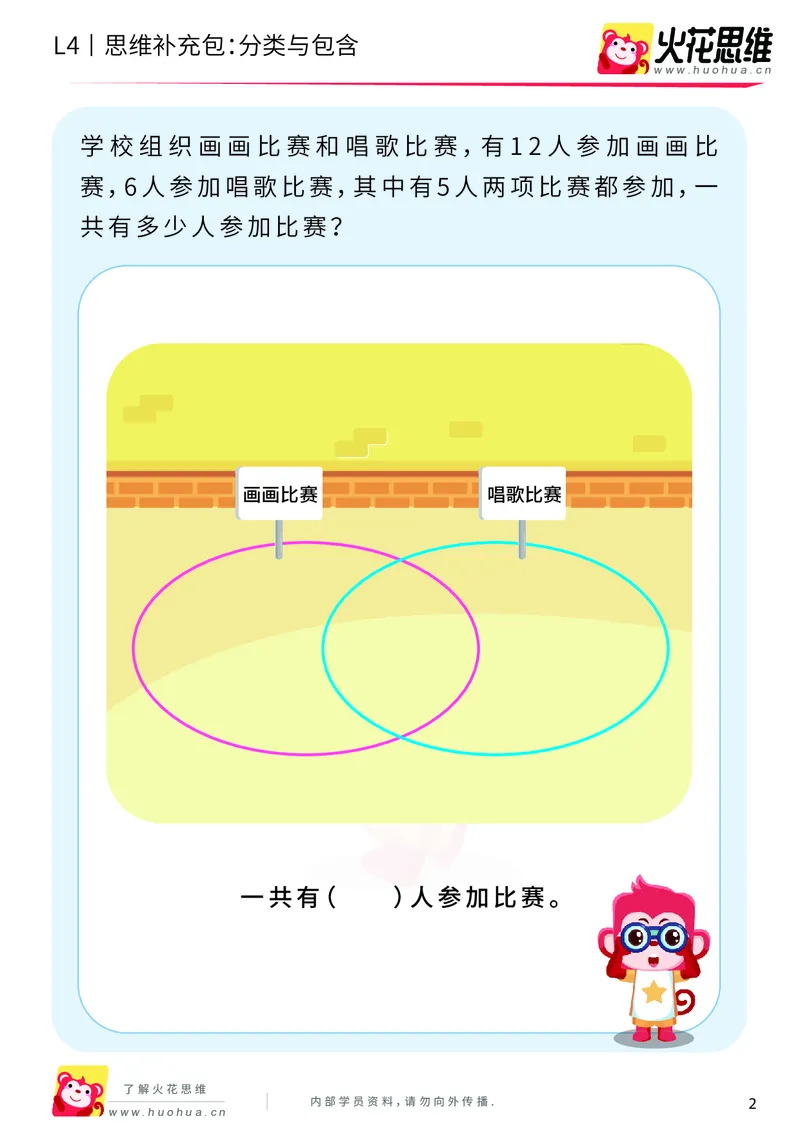 《第6专题_应用题之包含现象_分类与包含_提高挑战包_201911041154141_（G1450)火花思维幼小衔接及L1-L5_L4完结_火花视频_06.应用题之包含现象》第2页预览