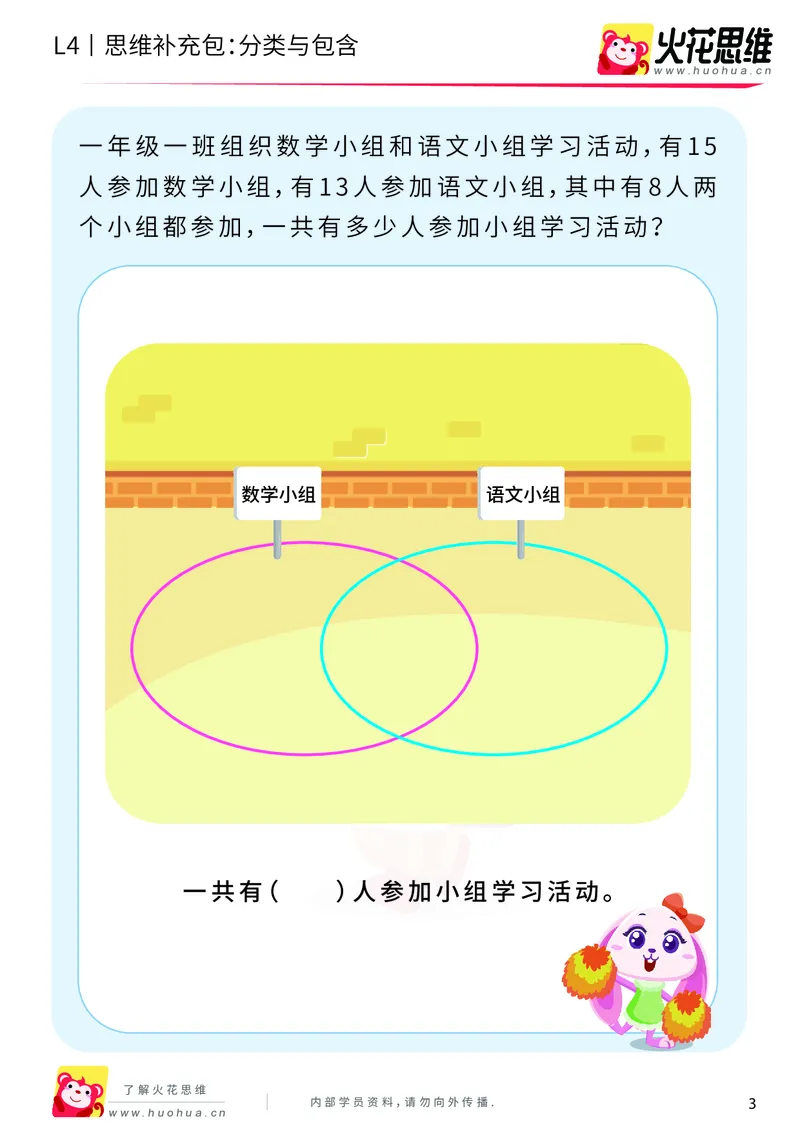 《第6专题_应用题之包含现象_分类与包含_提高挑战包_201911041154141_（G1450)火花思维幼小衔接及L1-L5_L4完结_火花视频_06.应用题之包含现象》第3页预览