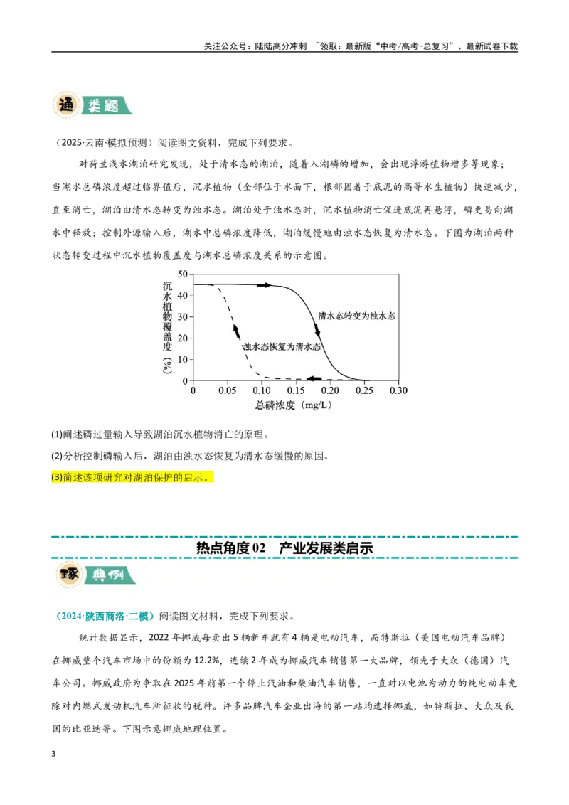 《题型09启示类（学生版）_07-地理-高考总复习_专项复习_2025年_2025年高考地理大题突破+限时集训（新高考通用）》第3页预览