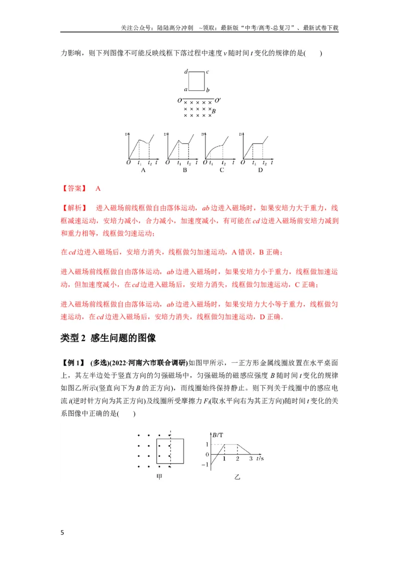 《专题28电磁感应综合问题（解析版）_04-物理-高考总复习_一轮复习_2024年_2024年高考物理一轮复习热点题型归类训练重点提升_2023版》第5页预览