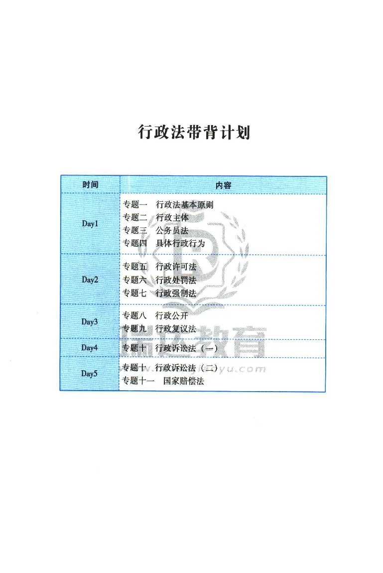《2026速记宝典--行政法_2026法考客观_瑞-D_7速记宝典》第2页预览