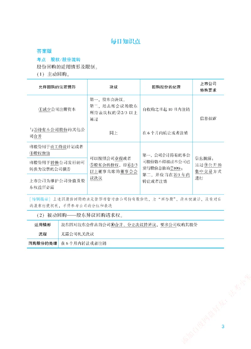 《每日知识点填空汇总-商经知（答案版）_2026法考客观_众-H_0026ZH每日知识点填空汇总（八科全）》第3页预览