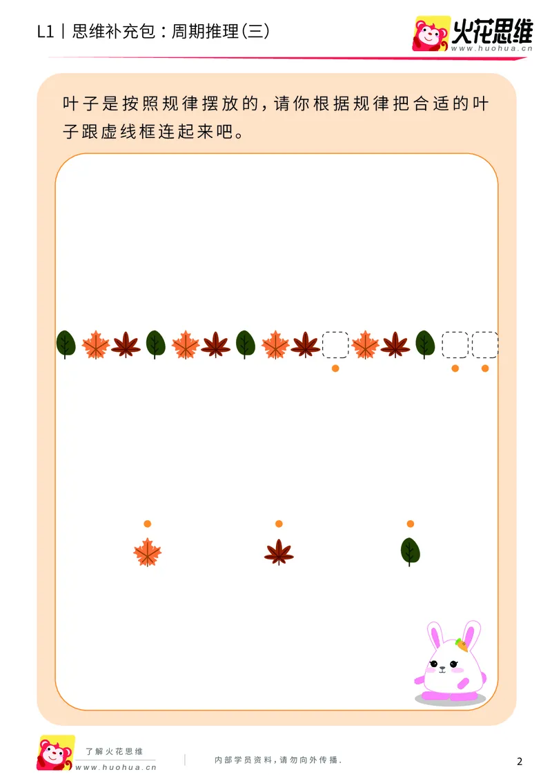 《第19专题_周期推理_周期推理（三）_提高挑战包_（G1450)火花思维幼小衔接及L1-L5_L1完结_05.L1补充资料_01.周期推理》第2页预览