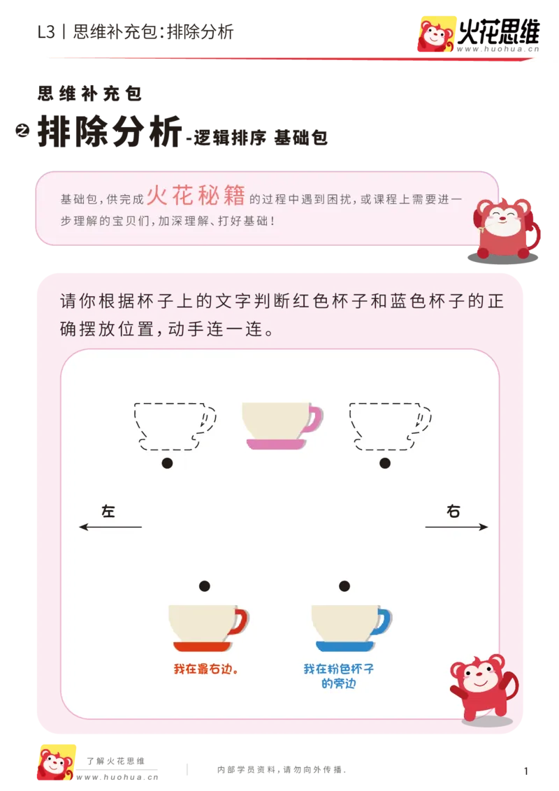 《第18专题_语言推理_排除分析_基础巩固包_201905062041211_（G1450)火花思维幼小衔接及L1-L5_L3完结_L3完结48课_语言推理》第1页预览