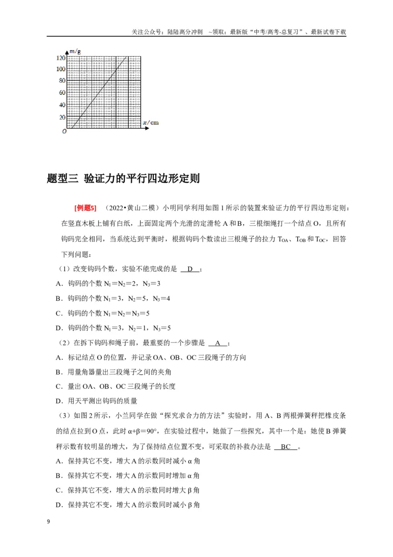《专题35力学及其他实验（解析版）_04-物理-高考总复习_专项复习_2024年_2024高考物理三轮冲刺复习热点知识讲练题型归纳练_资料》第9页预览