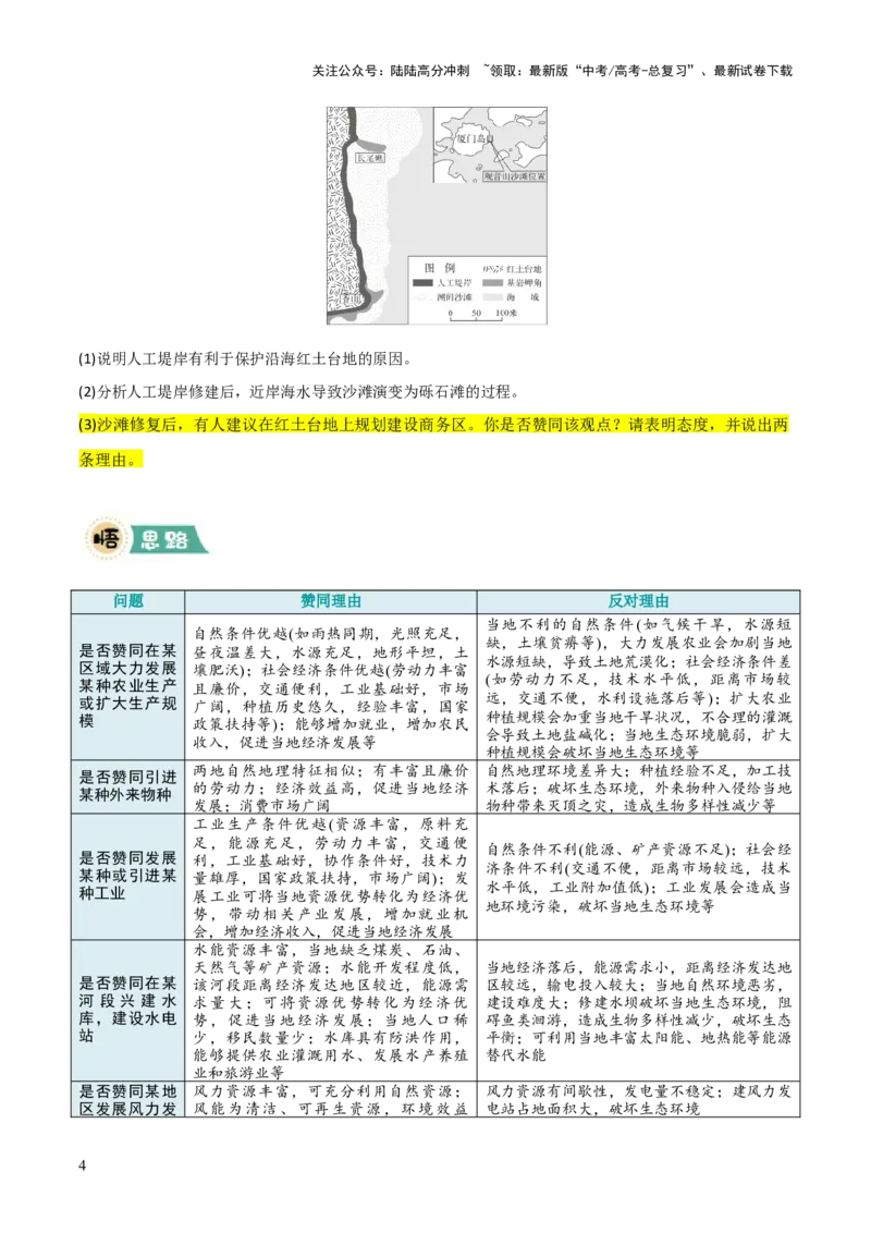 《题型06观点探究类（原卷版）_07-地理-高考总复习_三轮冲刺_大题精做冲刺2025年高考地理大题突破+限时集训（新高考通用）》第4页预览