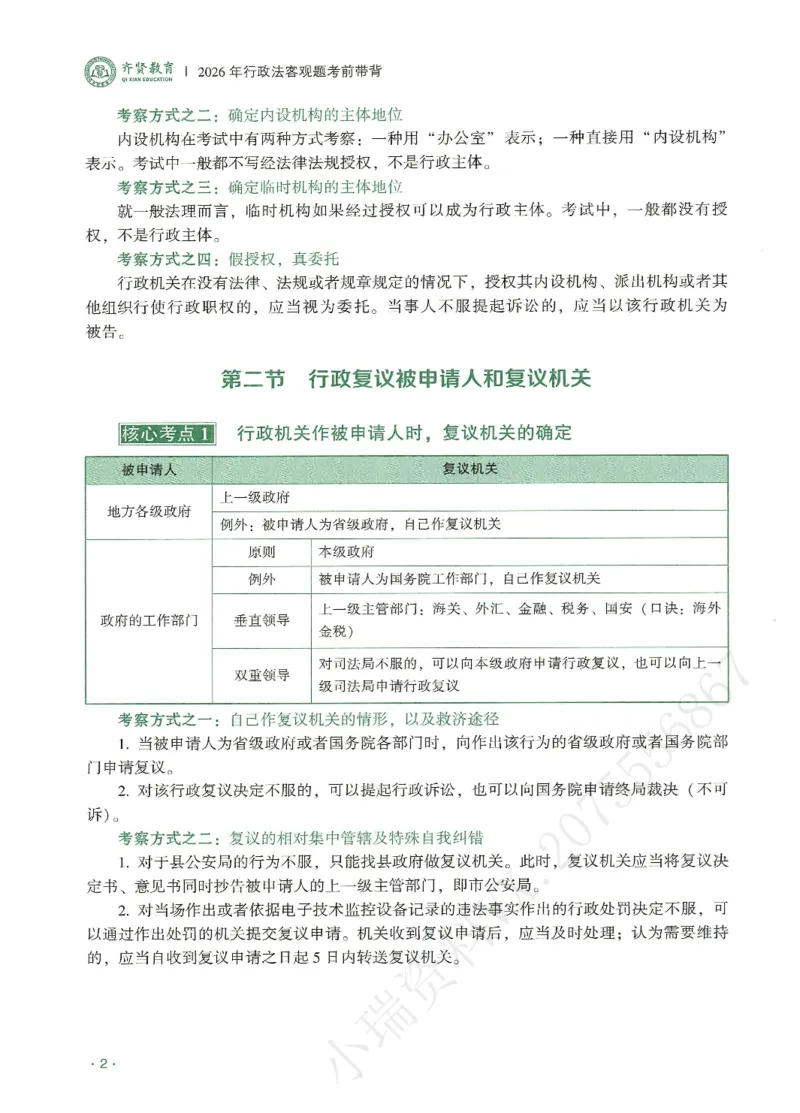 《2026QX客观考前带背行政法-兰燕卓_2026法考客观_齐--X_042026QX法考考前带背》第6页预览