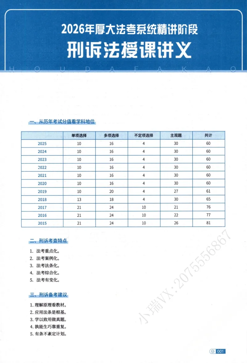 《刑诉法向高甲内部精讲_2026法考客观_厚-D_2026HD内部精讲（内部班）》第6页预览