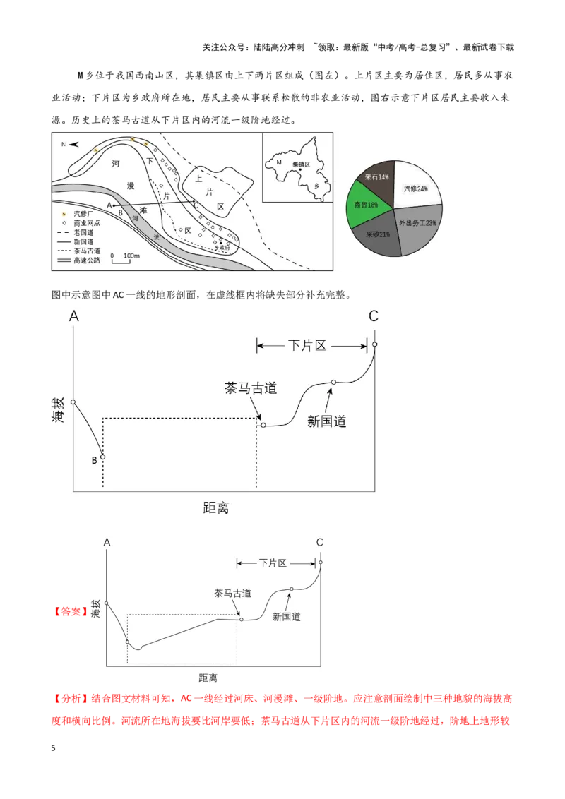 《题型01新考法（教师版）_07-地理-高考总复习_专项复习_2025年_2025年高考地理重难点讲义专练（西北四省专用）》第5页预览