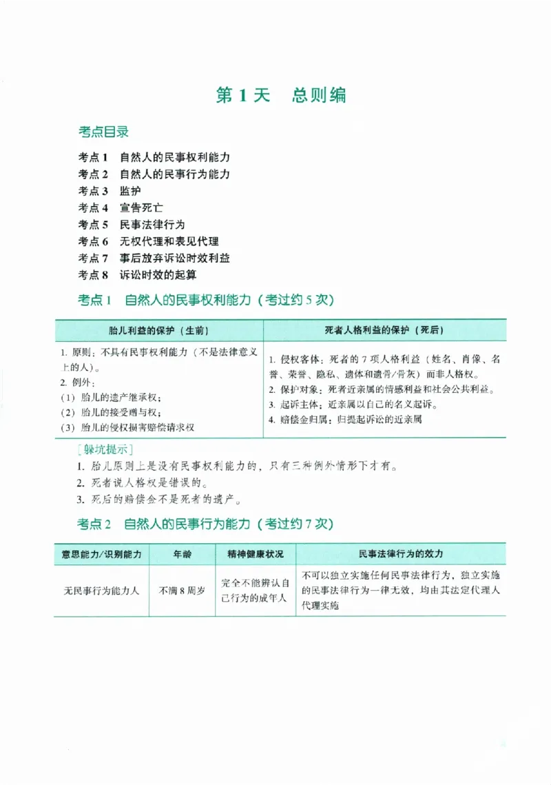 《电子书2026法考ZH考前带背_2026法考客观_众-H_电子书2026法考ZH考前带背》第9页预览