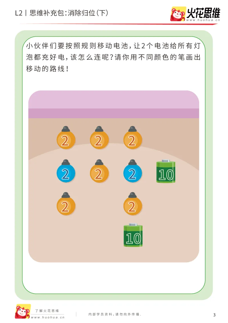 《第20专题_路线消数_消除归位（下）_提高挑战包_202004302239251_（G1450)火花思维幼小衔接及L1-L5_L2完结_L2完结AI41-88_补充资料练习册_20路线消数》第3页预览