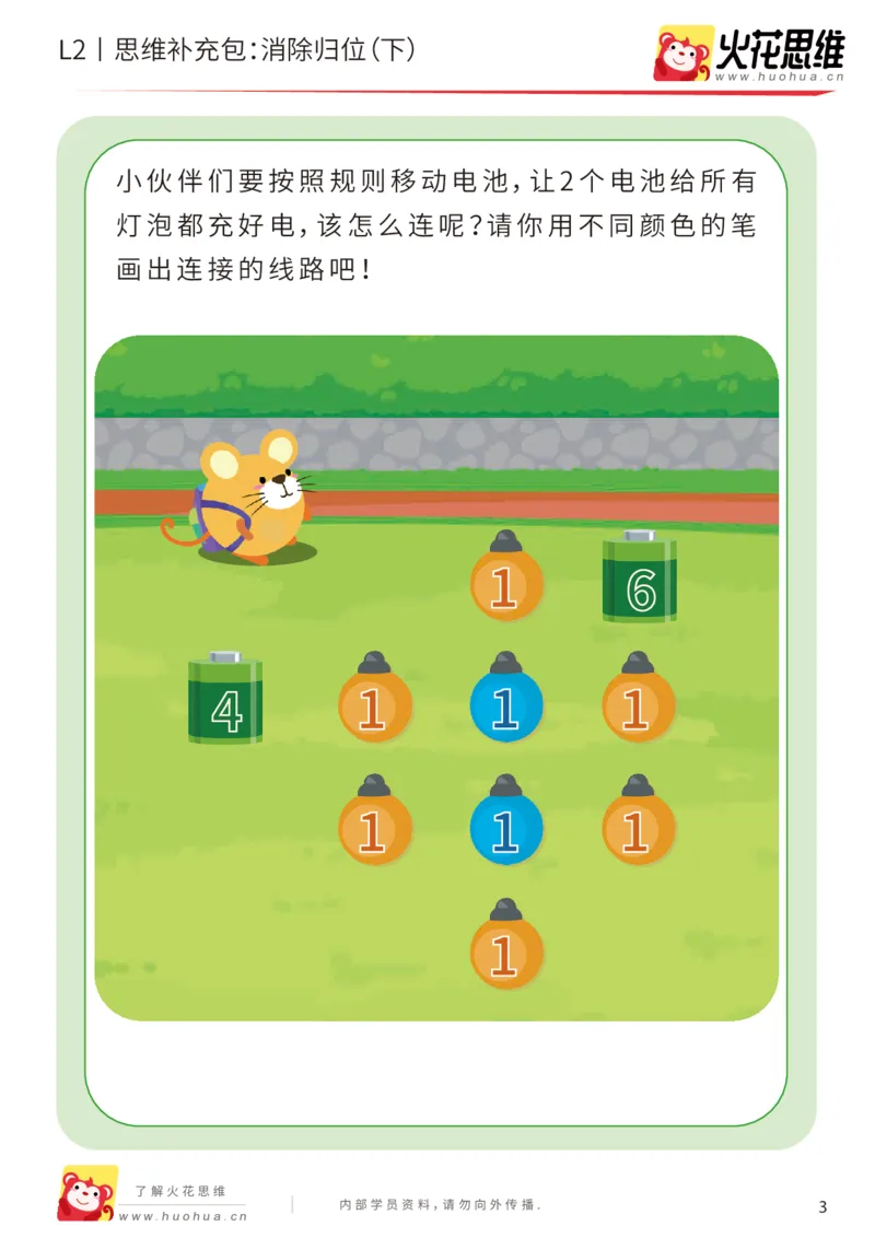 《第20专题_路线消数_消除归位（下）_基础巩固包_202004302239181_（G1450)火花思维幼小衔接及L1-L5_L2完结_L2完结AI41-88_补充资料练习册_20路线消数》第3页预览