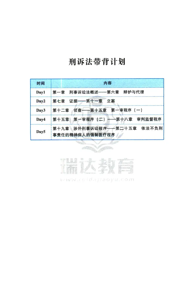 《2026速记宝典--刑诉法_2026法考客观_瑞-D_7速记宝典》第2页预览
