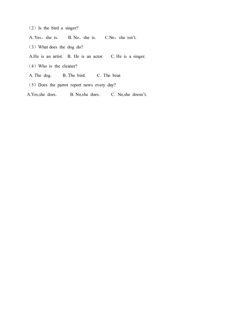 《六年级下册英语一课一练-Module3Unit8Readingsigns牛津上海版（三起）（word版，含答案解析）_小学1-6年级全科全套_1-6年级全科下册_六年级_英语_英语六下沪教牛津版》第4页预览