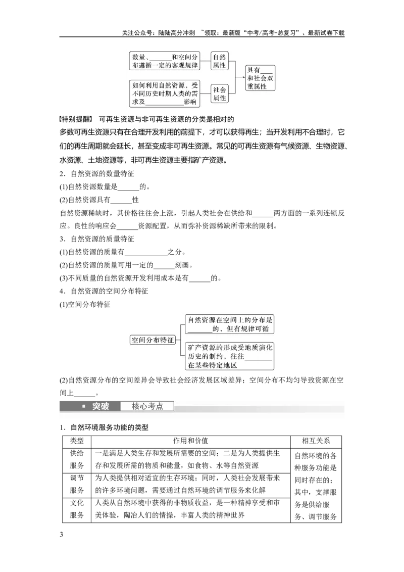 《第四部分　第一章　课时69　自然环境与人类社会_07-地理-高考总复习_一轮复习_2024年_2024高考地理大一轮复习课件讲义新人教版知识总结_2024年高考地理一轮复习讲义（新人教版）》第3页预览