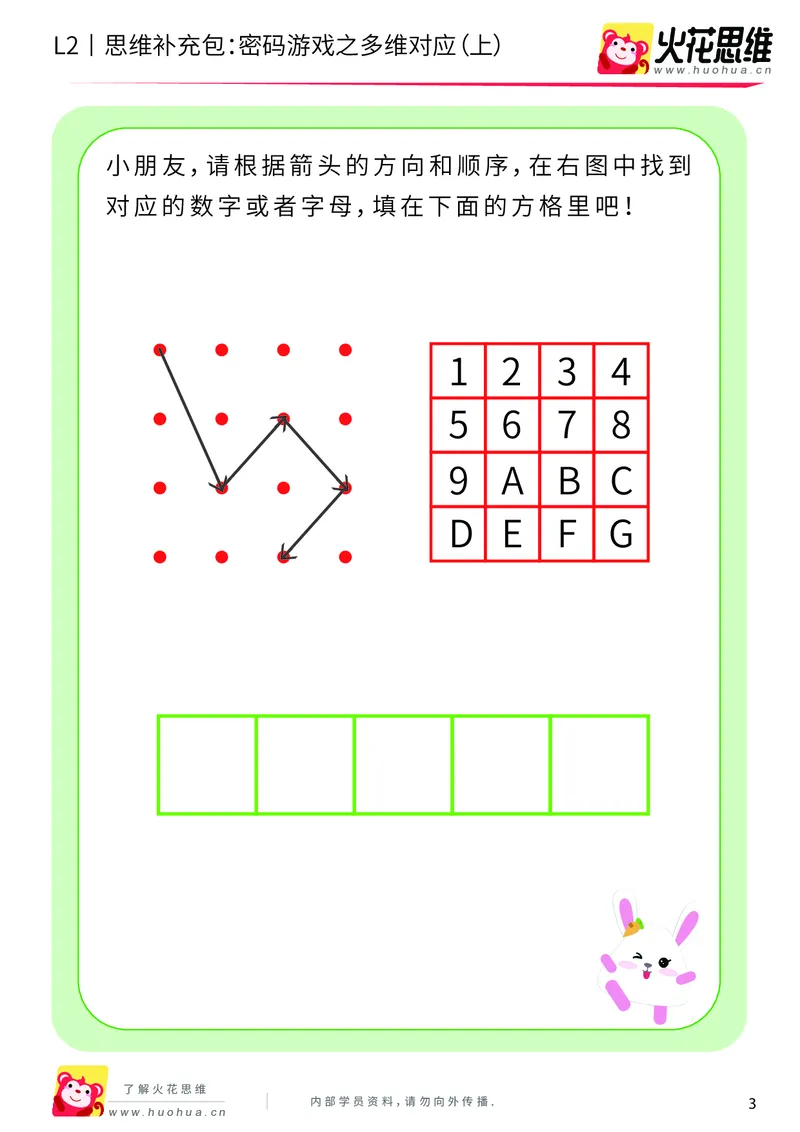 《第5专题_对应游戏_密码游戏之多维对应（上）_提高挑战包_201909062249391_（G1450)火花思维幼小衔接及L1-L5_L2完结_L2完结AI40课_05补充资料_05对应游戏》第3页预览