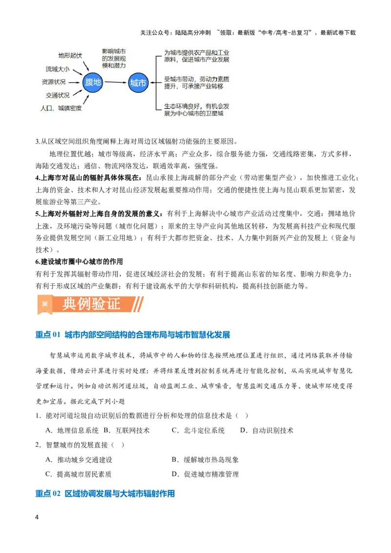 《重难点10城乡发展与规划-（新高考专用）（学生版）_07-地理-高考总复习_专项复习_2024年_2024年高考地理热点·重点·难点专练（新高考专用）》第4页预览