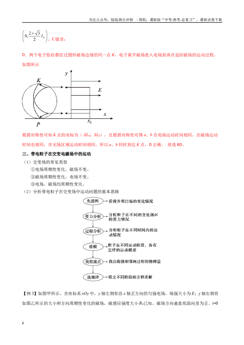 《专题60带电粒子在组合场中的运动（解析版）_04-物理-高考总复习_一轮复习_2024年_2024年高考物理一轮大单元综合复习导学练讲义练习_第十部分：磁场(6)份》第6页预览