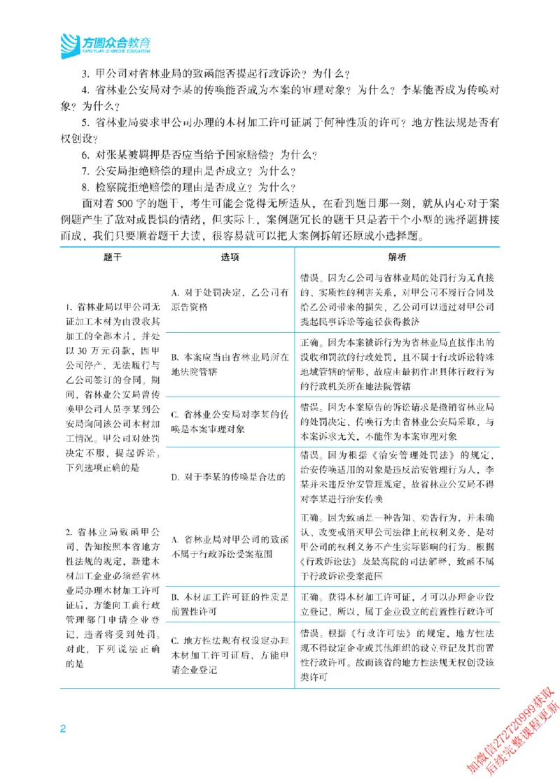 《2026年主观题案例带写阶段讲义-行政法-李佳_2026法考主观_ZH》第5页预览
