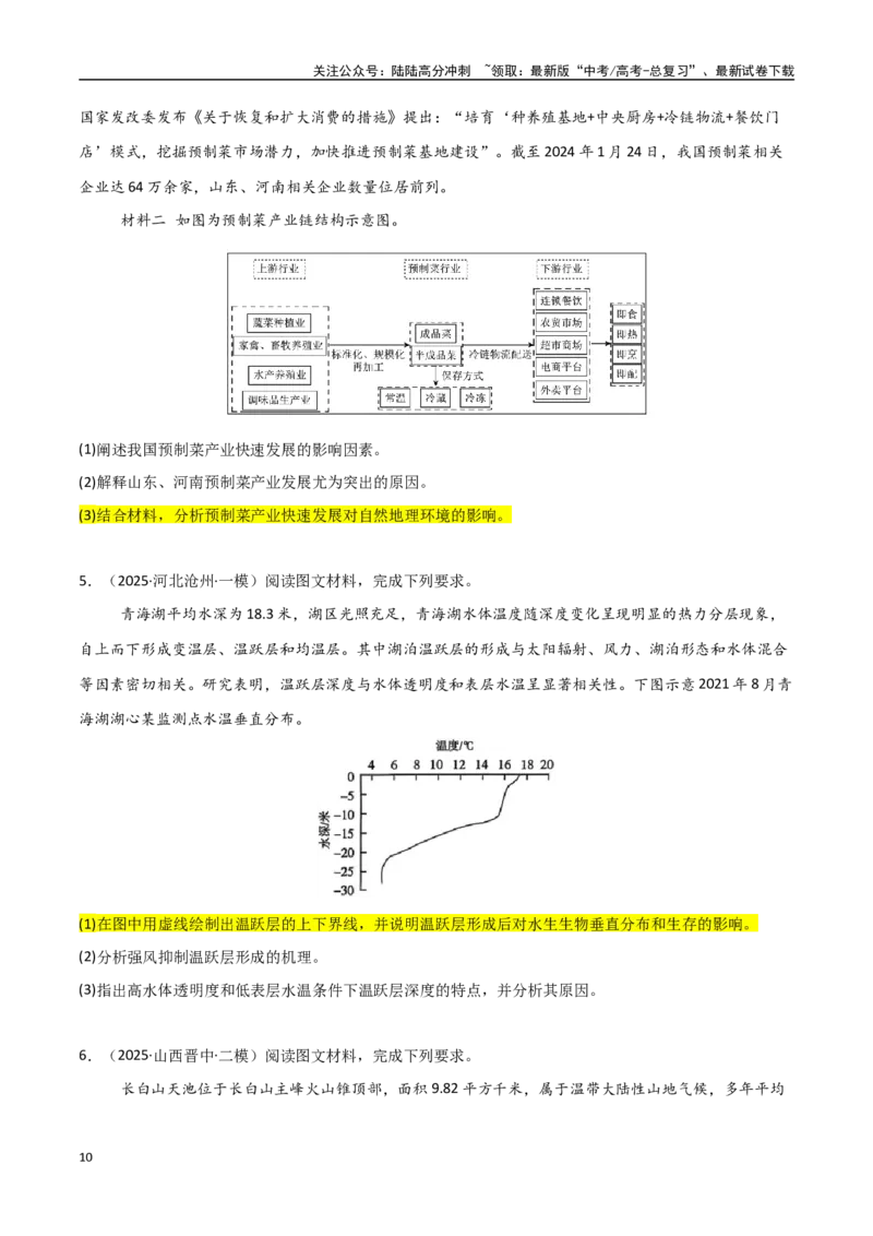《题型04影响意义类（学生版）_07-地理-高考总复习_专项复习_2025年_2025年高考地理大题突破+限时集训（新高考通用）》第10页预览